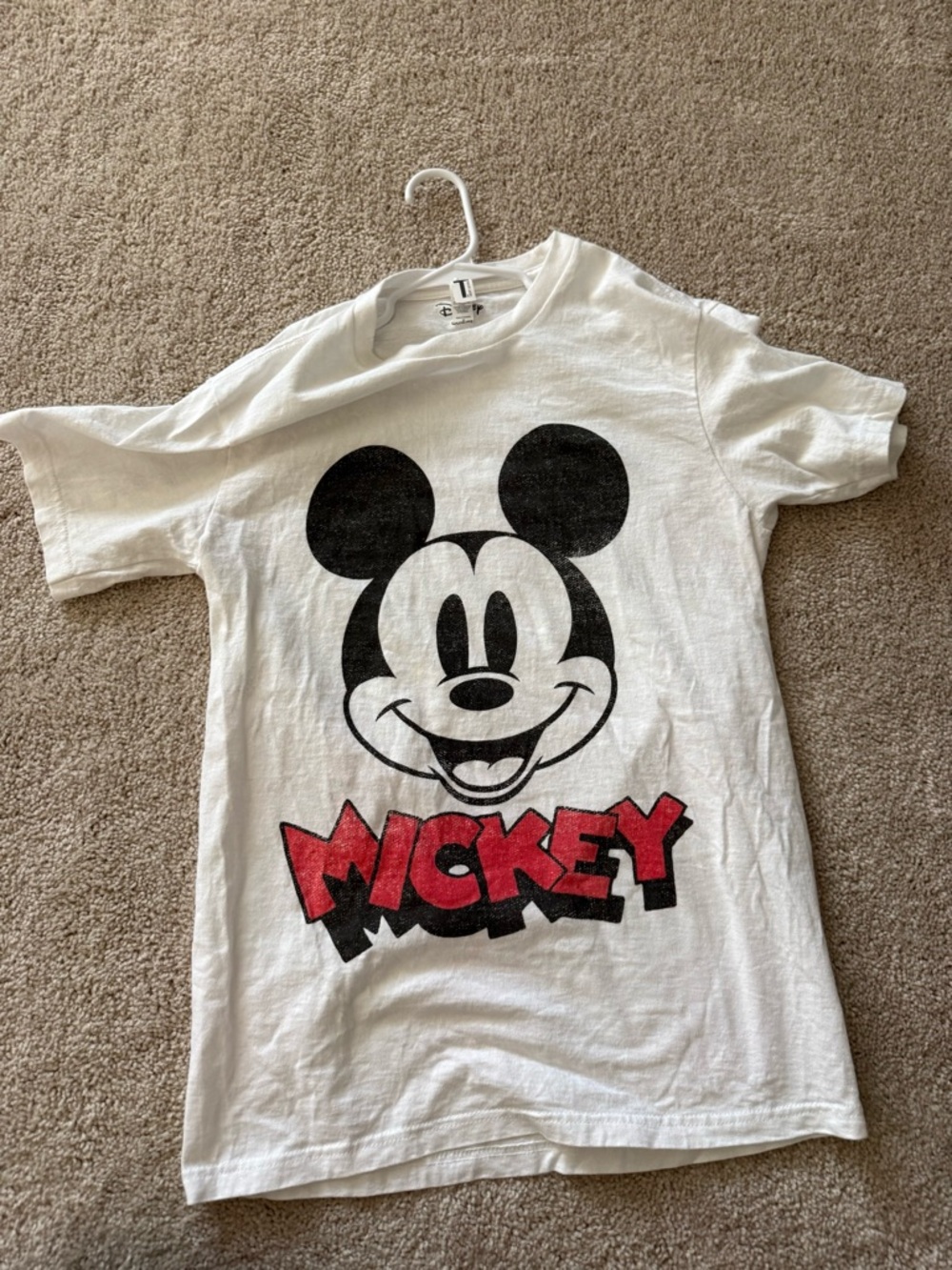 Graphic giant Mickey face  T-Shirt